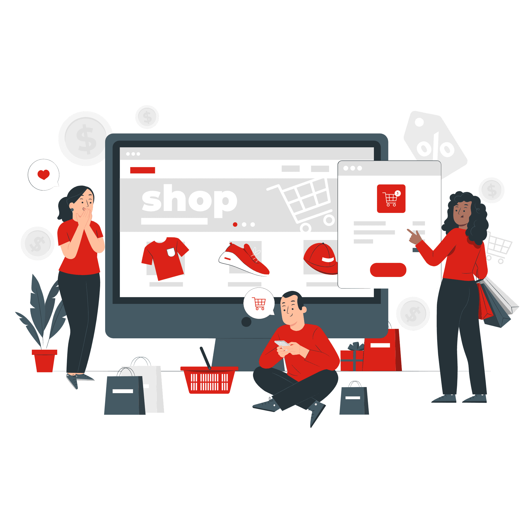 E commerce website development