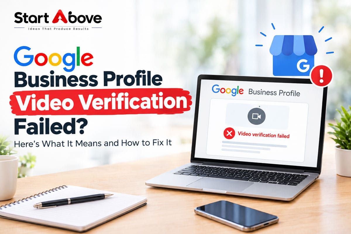Google Business Profile video verification failed